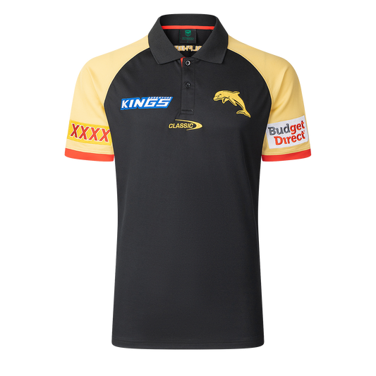 Redcliffe Dolphins Mens 2025 Player Polo