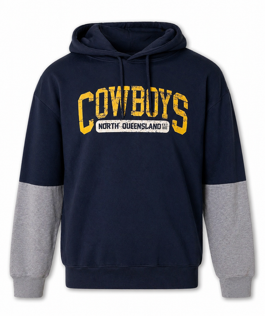 North Queensland Cowboys Adults Two-Tone Hoodie