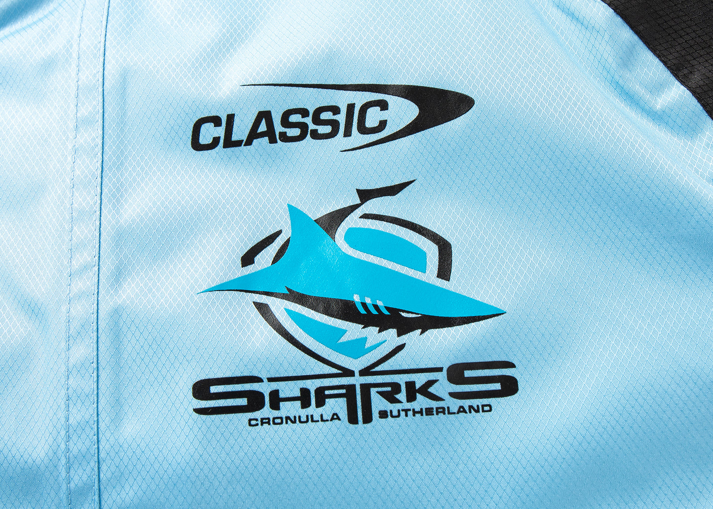 Cronulla Sharks 2025 Mens Wet Weather Jacket