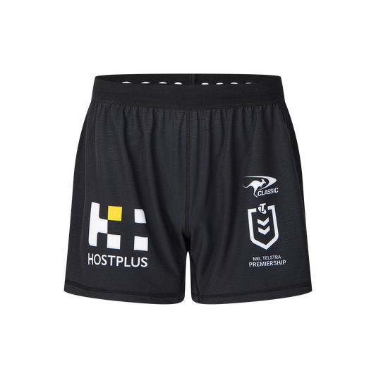 Mens 2025 South Sydney Rabbitohs Black Gym Shorts