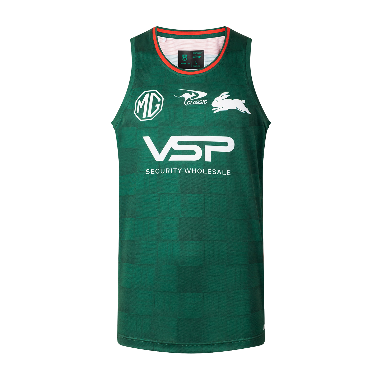 South Sydney Rabbitohs 2026 Mens Training Singlet (Green)