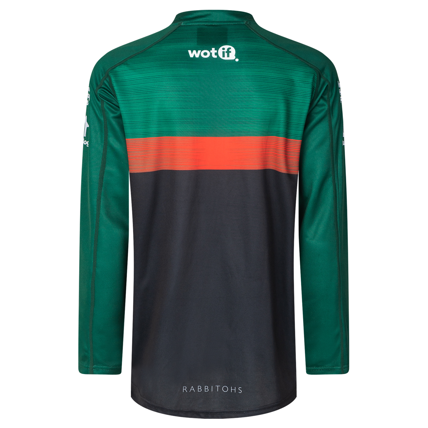 Mens 2025 South Sydney Rabbitohs Long Sleeve Quarter Zip Training tee