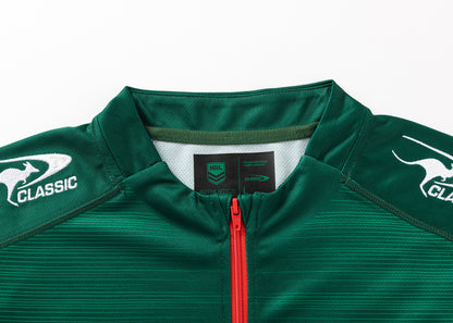 Mens 2025 South Sydney Rabbitohs Long Sleeve Quarter Zip Training tee