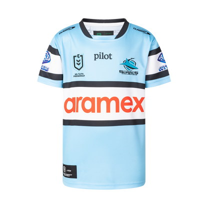 Cronulla Sharks Youth 2025 Home Jersey