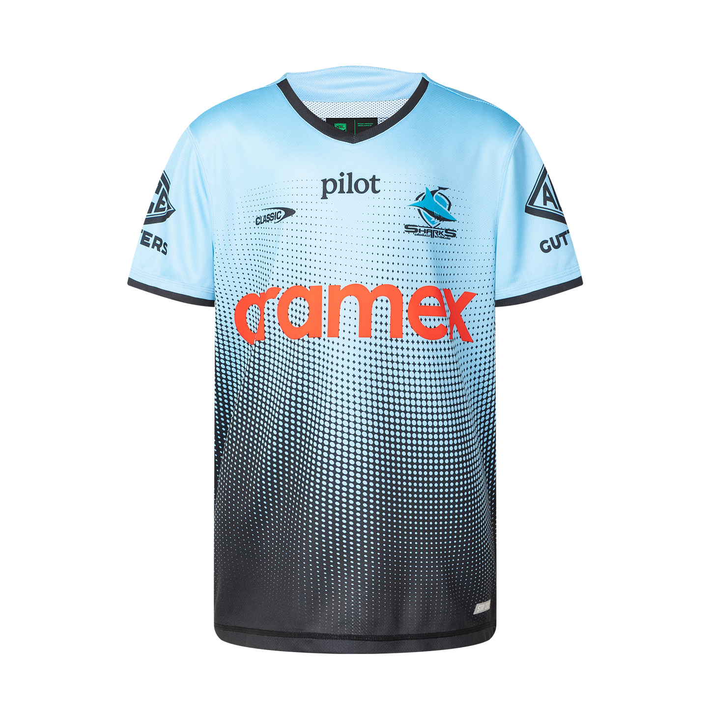 Cronulla Sharks 2025 Youth Pro Training Tee