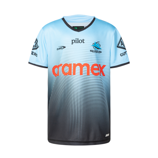 Cronulla Sharks 2025 Youth Pro Training Tee