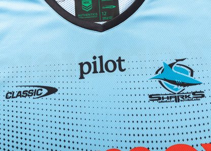 Cronulla Sharks 2025 Youth Pro Training Tee