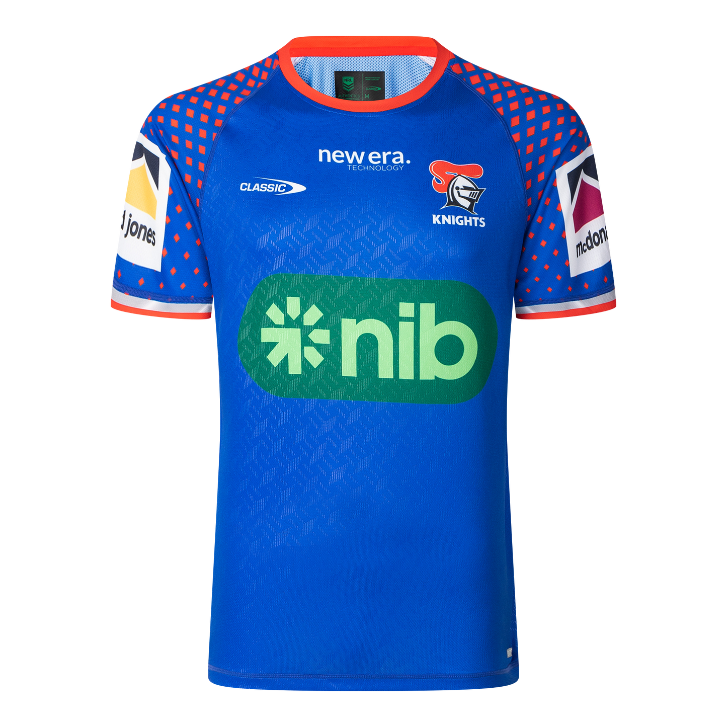 Newcastle Knights Mens 2025 Pro Training Tee