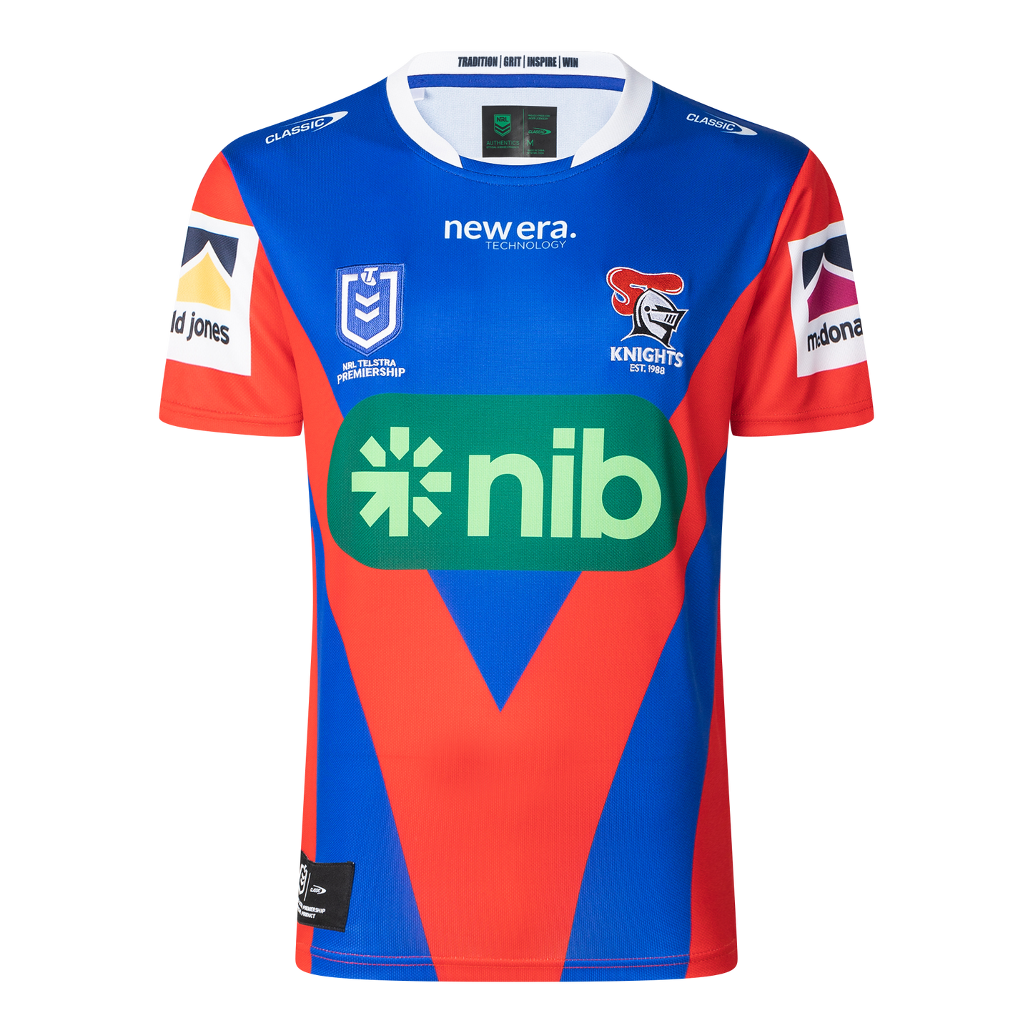 Newcastle Knights Mens 2025 Home Jersey