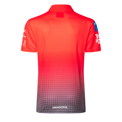 St. George-Illawarra Dragons 2025 Mens Media Polo