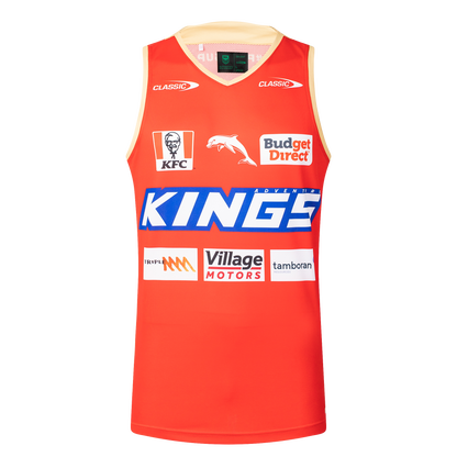 Redcliffe Dolphins Mens 2025 Pro Training Singlet