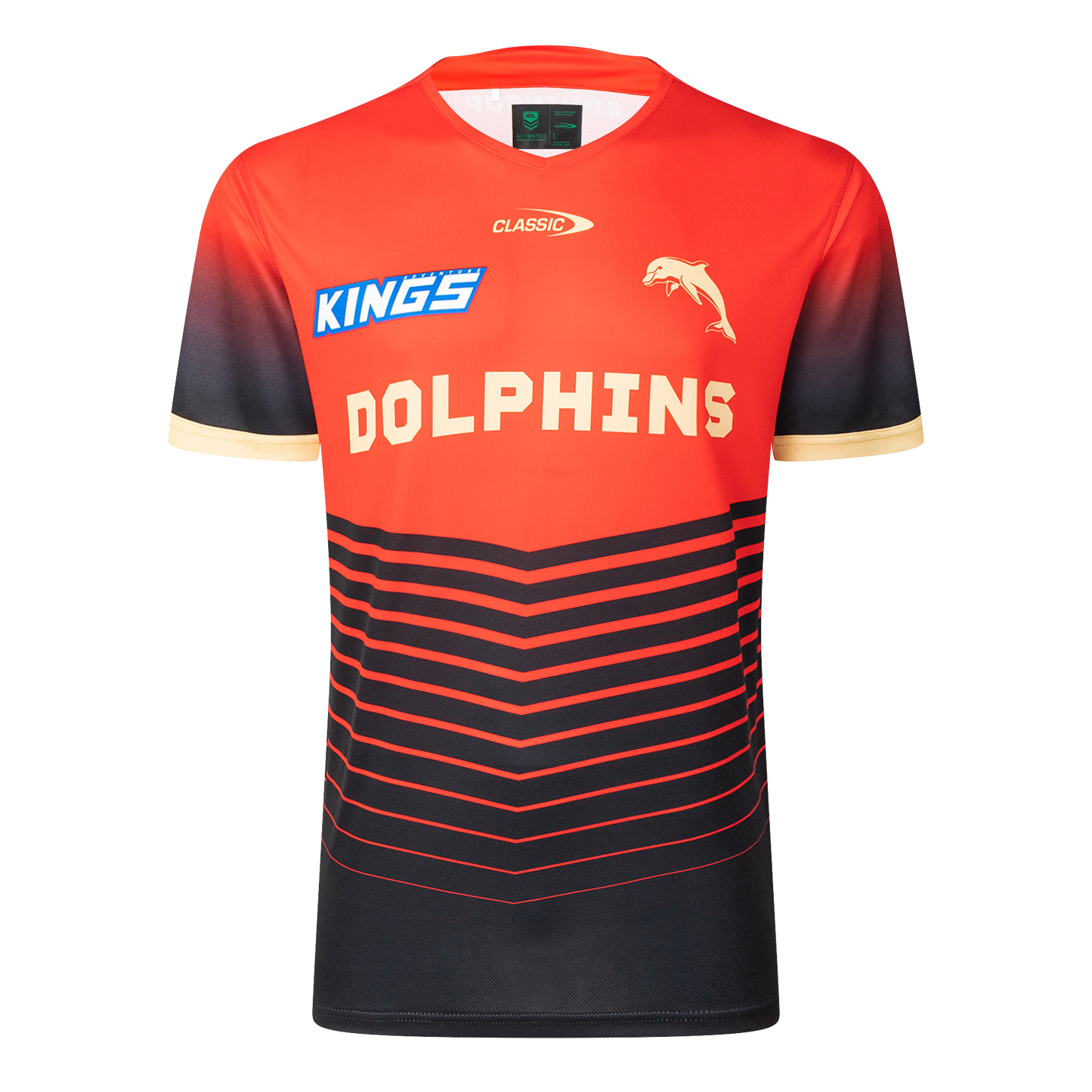 Redcliffe Dolphins Mens 2025 Pro Training Tee