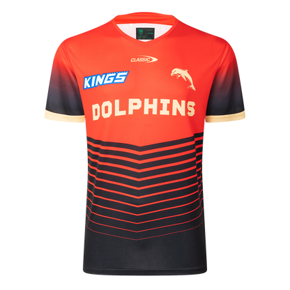 Redcliffe Dolphins Mens 2025 Pro Training Tee