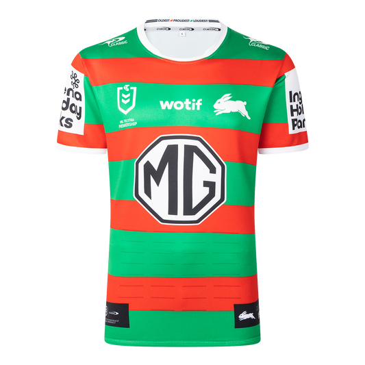 Mens 2025 South Sydney Rabbitohs Away Jersey