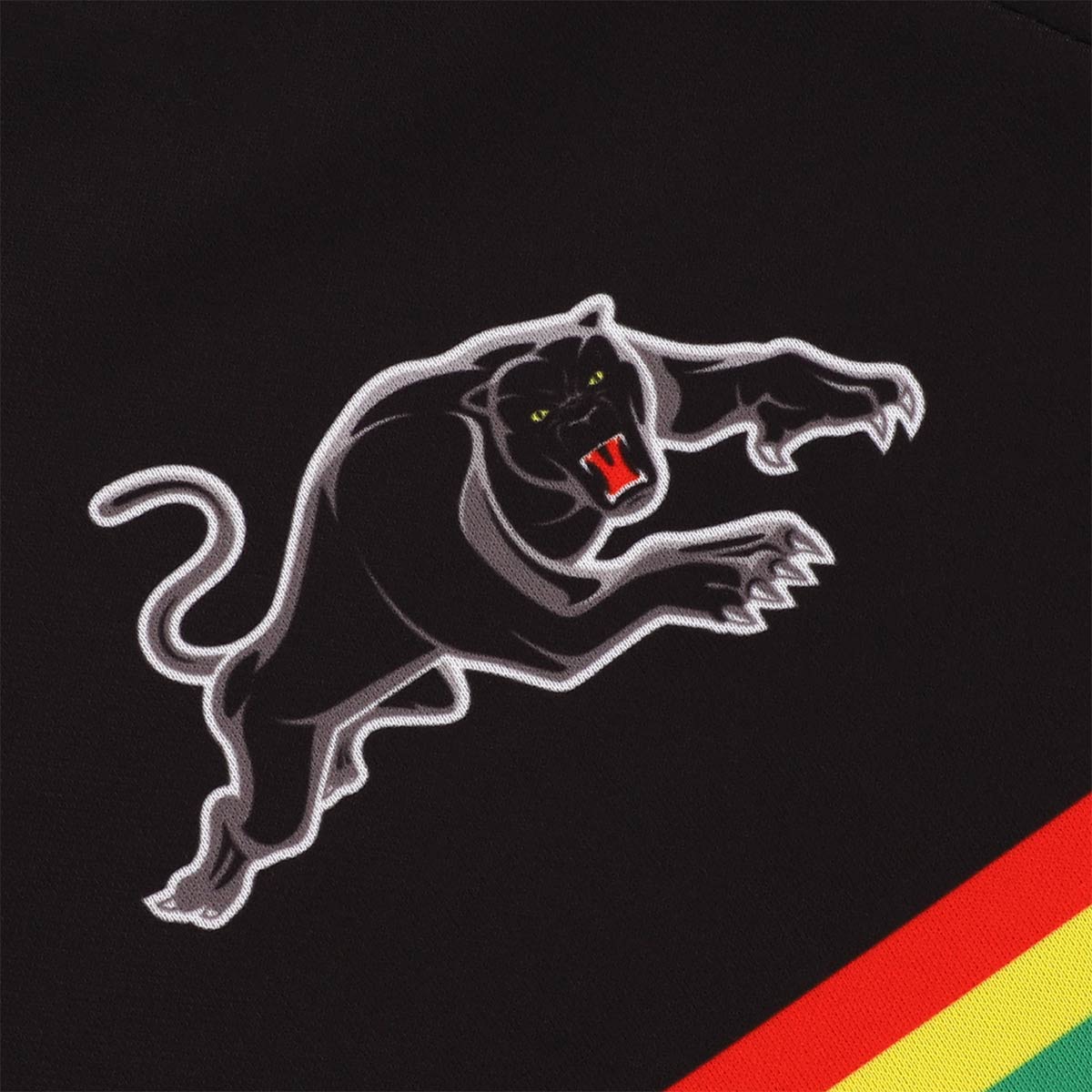 Penrith Panthers Black Training T-Shirt 2025 Mens