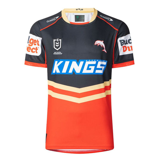 Dolphins 2025 Mens Away Jersey Black/Red