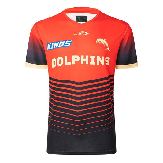 Dolphins 2025 Mens Warm Up Training Tee
