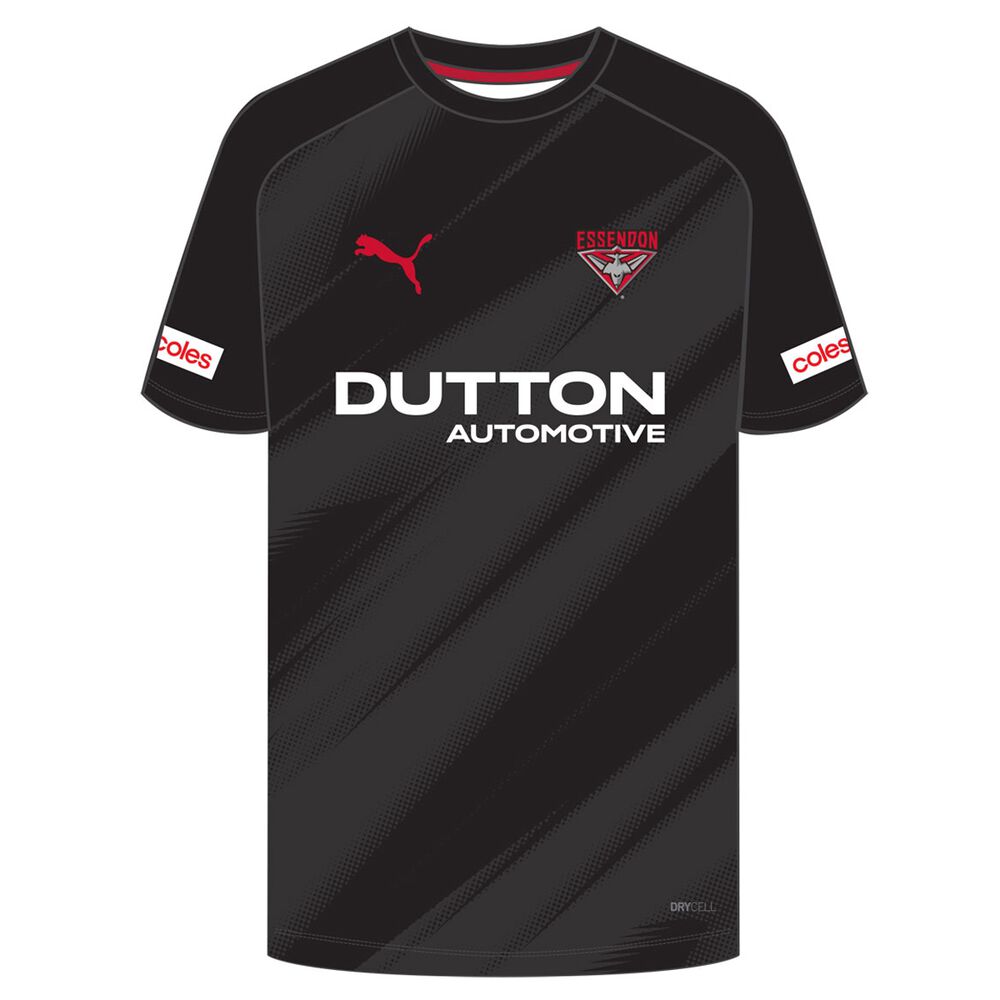 Essendon Bombers Mens 2025 Training Tee