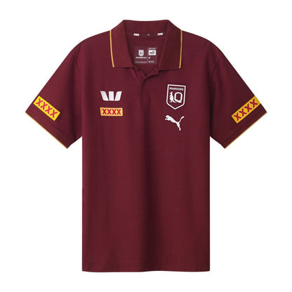 PUMA QLD Maroons State of Origin Mens Polo