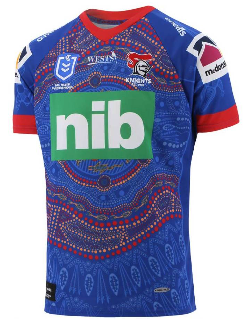 Newcastle Knights O'Neills Mens Indigenous Jersey