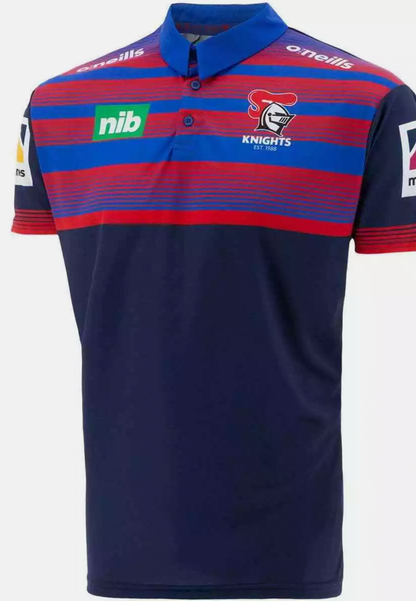 Newcastle Knights O'Neills Mens Media Polo