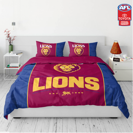 Brisbane Lions Queen Doona Cover