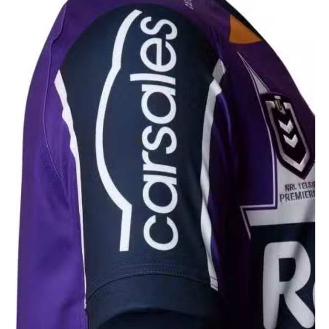 Mens Melbourne Storm Heritage Replica Jersey (Purple)