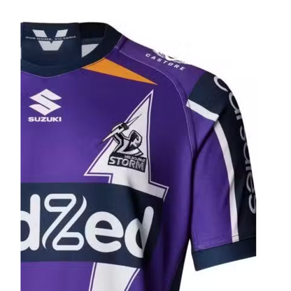 Mens Melbourne Storm Heritage Replica Jersey (Purple)