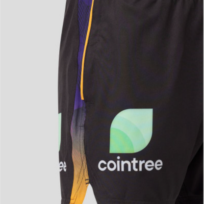 Mens Melbourne Storm Training Shorts (Black)