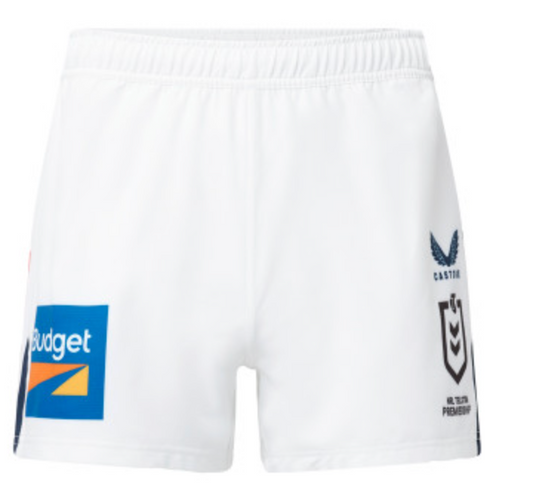 Mens Sydney Roosters Home Shorts (White)