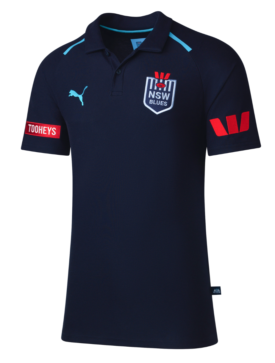 2024 New South Wales Blues Mens Puma Team Polo