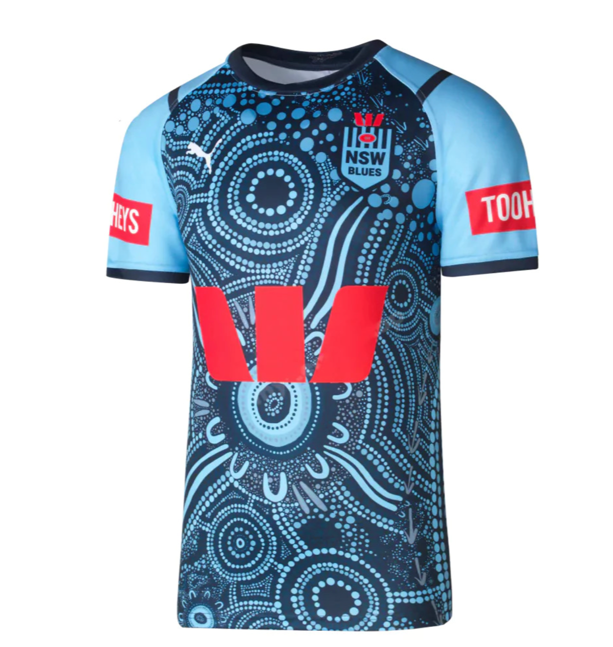 Mens New South Wales Blues 2024  Puma Jersey Indigenous Replica