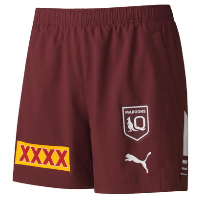 2024 QLD Maroons Youth Puma Training Shorts