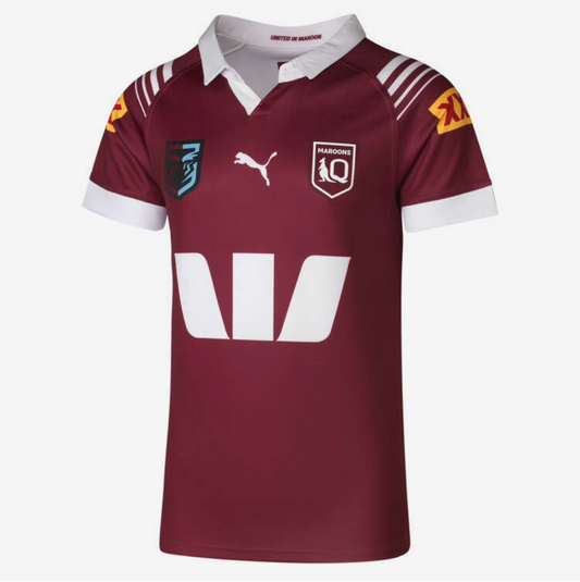 2024 QLD Maroons Puma Replica Home Jersey