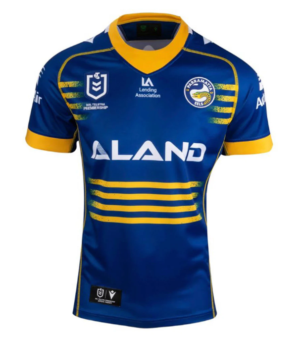 Parramatta Eels Mens Macron Heritage Home Jersey