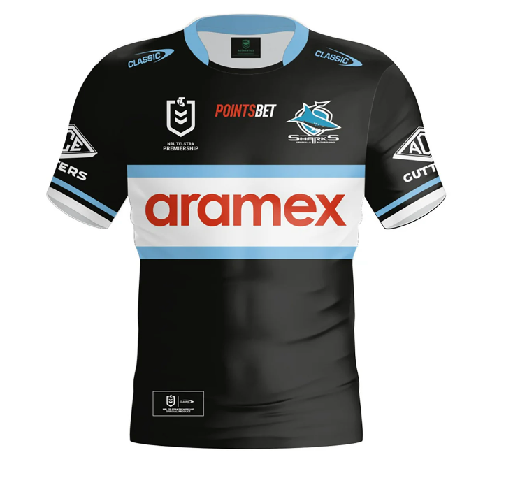 Cronulla Sharks Mens Away Jersey