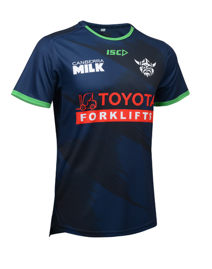 Canberra Raiders Youth Training Tee Navy