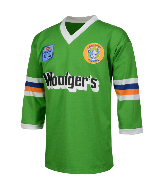 Canberra Raiders 1989 Heritage Jersey