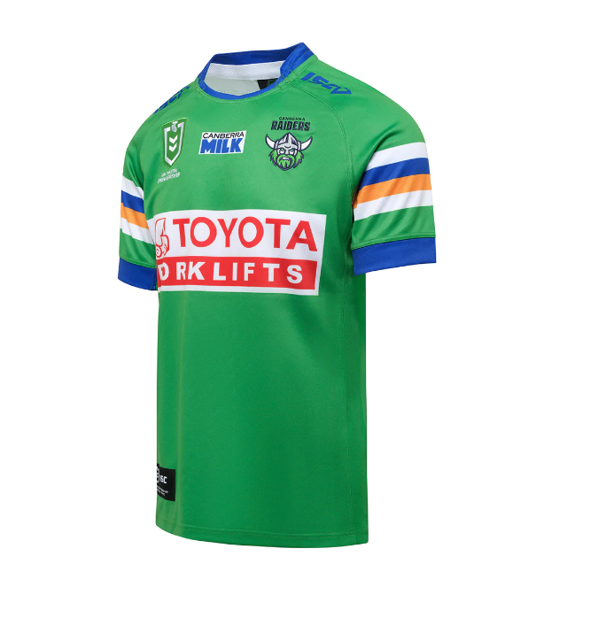 Canberra Raiders Mens Replica Home Jersey