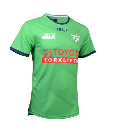 Canberra Raiders Mens Training Tee Green