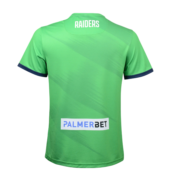 Canberra Raiders Mens Training Tee Green