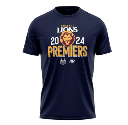 Brisbane Lions 2024 AFL Premiers NB Tee - Youth