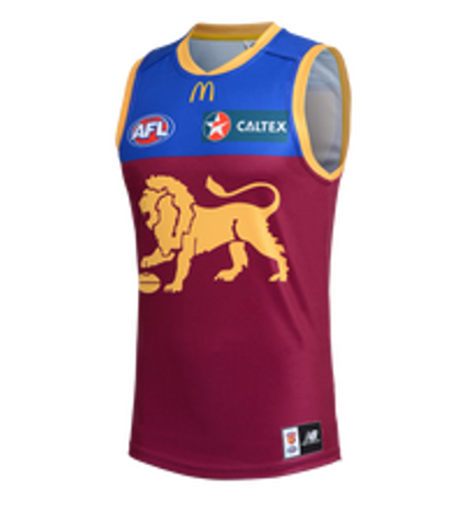 Brisbane Lions AFL Home Guernsey