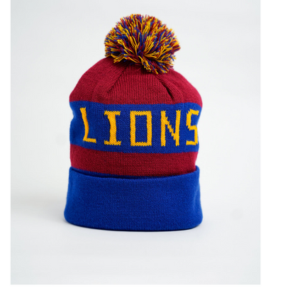 Brisbane Lions Bar Beanie