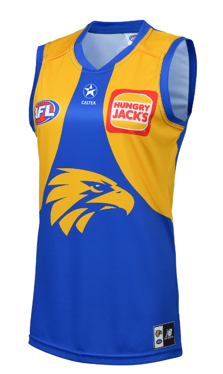 West Coast Eagles New Balance Women's Home Guernsey