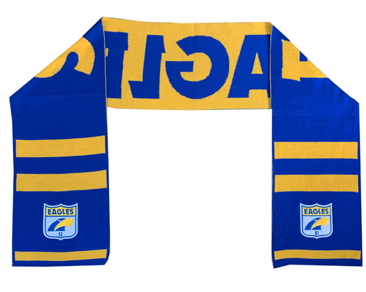 West Coast Eagles Flashback Woollen Scarf