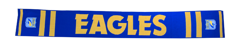 West Coast Eagles Flashback Woollen Scarf