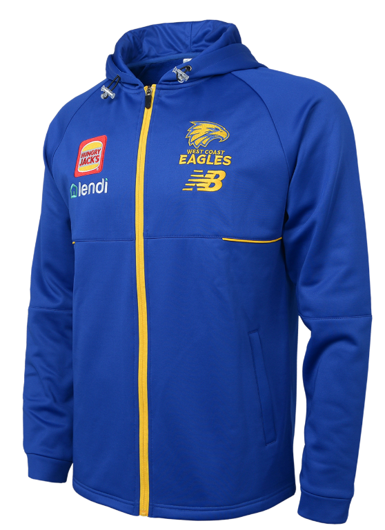 West Coast Eagles New Balance Men's Hooded Jacket