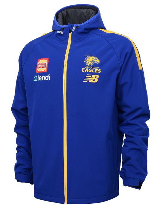 West Coast Eagles Mens New Balance Fusion Spray Jacket (2024)