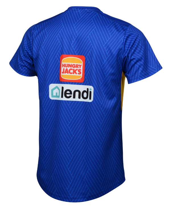 West Coast Eagles New Balance Mens Training Tee Royal (2024)